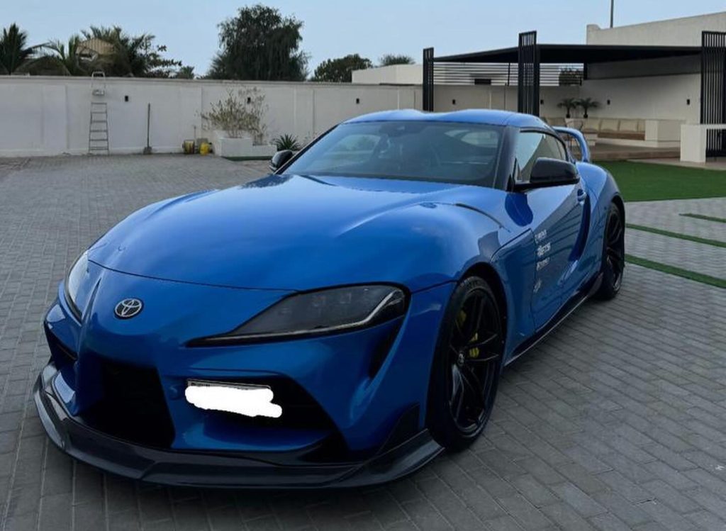 Toyota Supra Mk.V (Blue Edition)