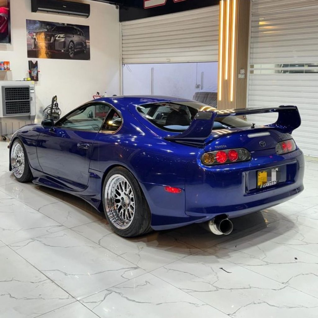 Toyota Supra MK4 (Baltic Blue Metallic) – JDM Emirates