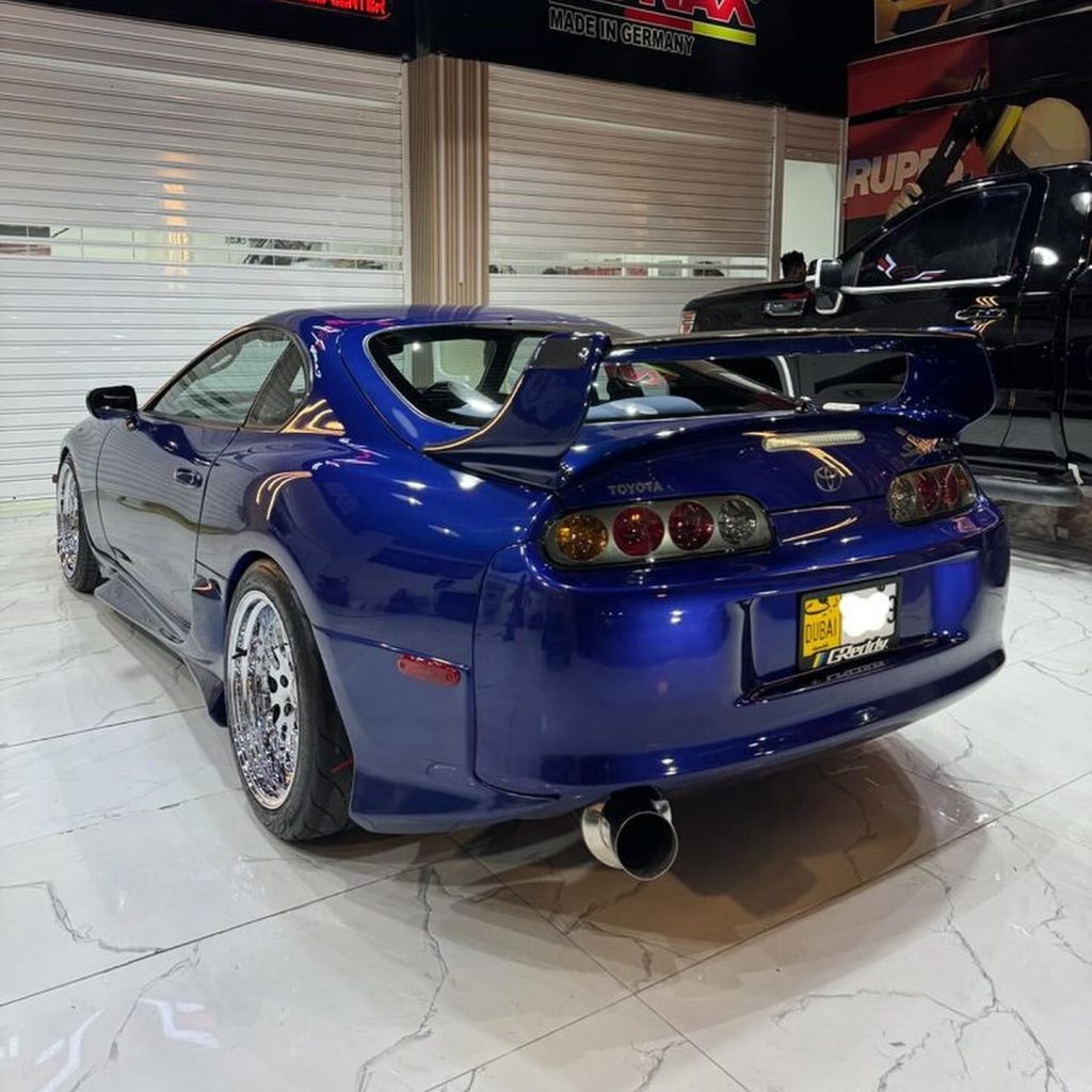 Toyota Supra MK4 (Baltic Blue Metallic) – JDM Emirates