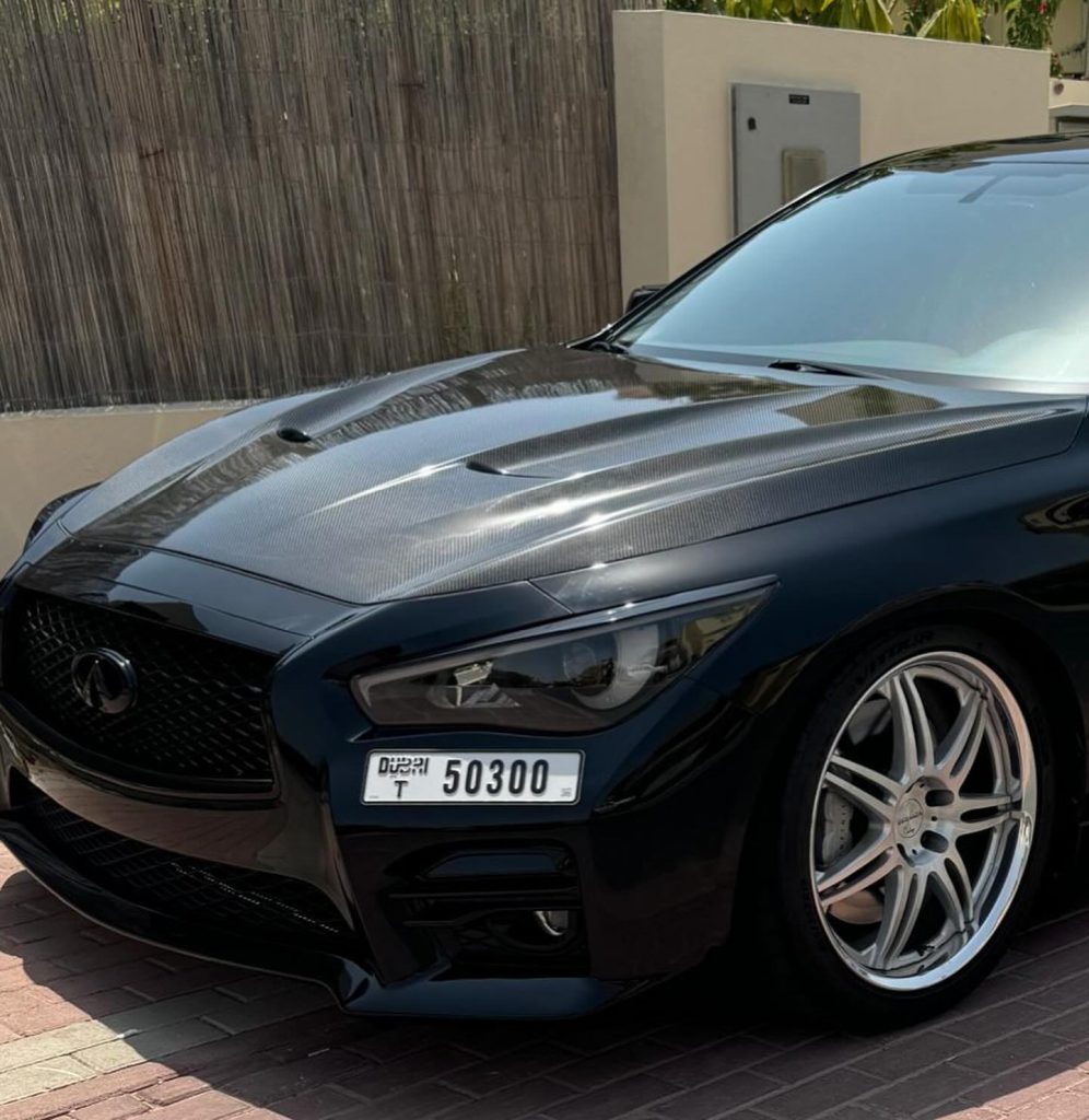 Infiniti Q50 Red Sport