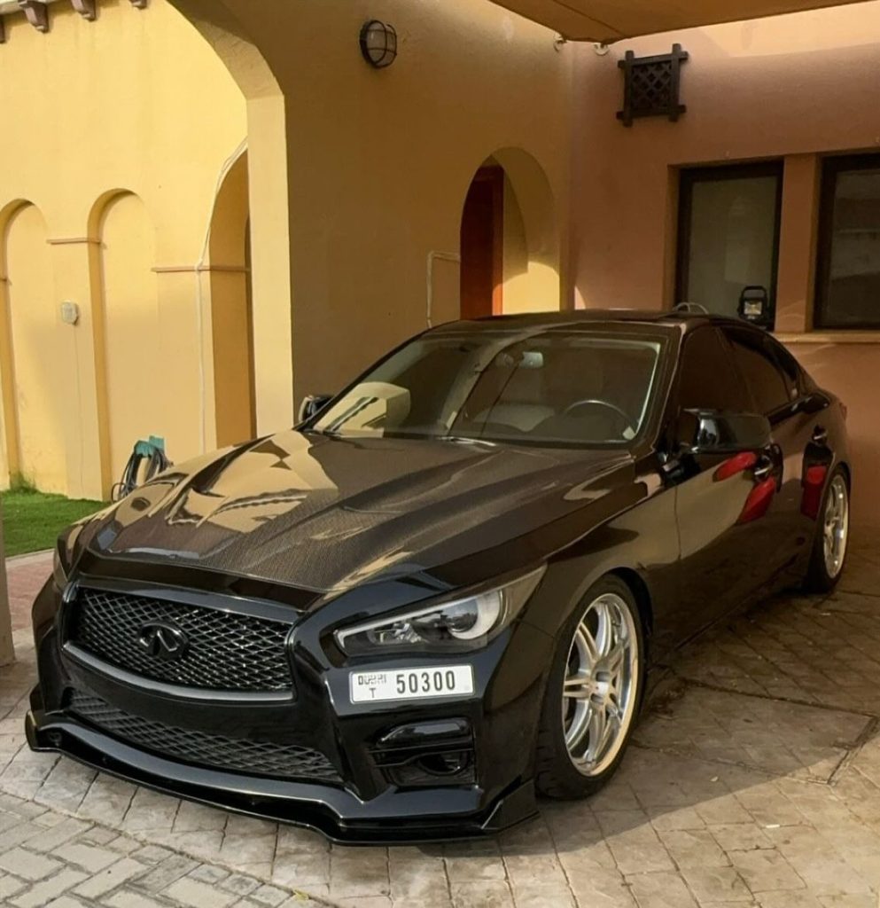 Infiniti Q50 Red Sport